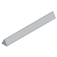 Chromium Carbide Shin Guard Triangular 1"x1"x1"