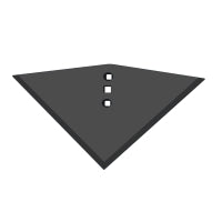 Alabama Sweep 1/4"x14" 7/16"PlowBolt