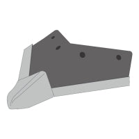 IH Lister Share w/ Chromium Carbide Tip and Chrome Edges (Full Chrome)