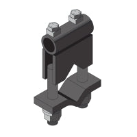 FabClamp 1-1/4"to1-3/8"Rd Std 2-1/4"Dia