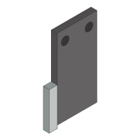 INC/BLD BW 3/8x3x6@13/4CR