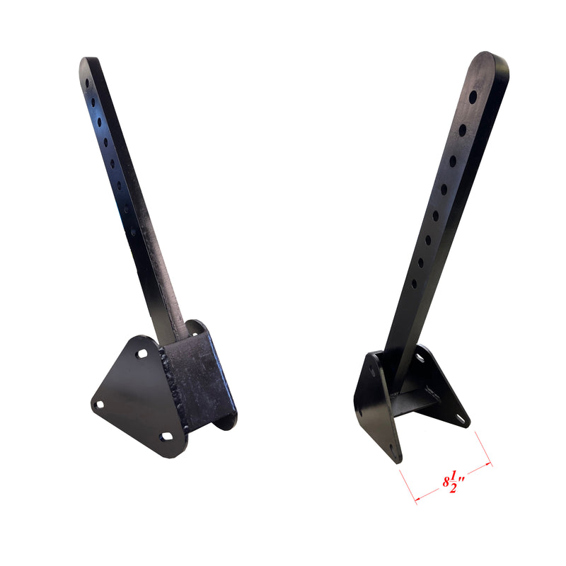 Wilcox Straight (Low Angle) Half Shovel Shank Left Hand 1-1/4"