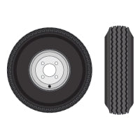 #1 TIRE&WHEEL 4.8INx4INx8IN