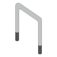 Wishek U-Bolt 3/4" for 6"x6" Bar