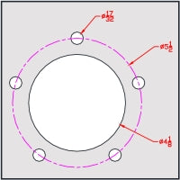 Flex King 5-1/2"x4-1/8"x5@17/32"