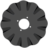 10"x4.5mm 2" 8 Wavy MLWR Hole